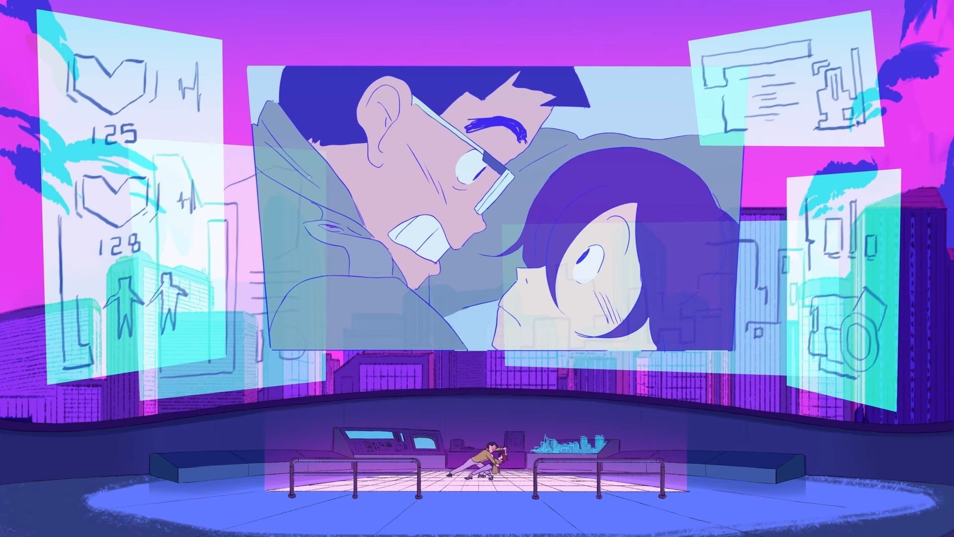 Movie scene