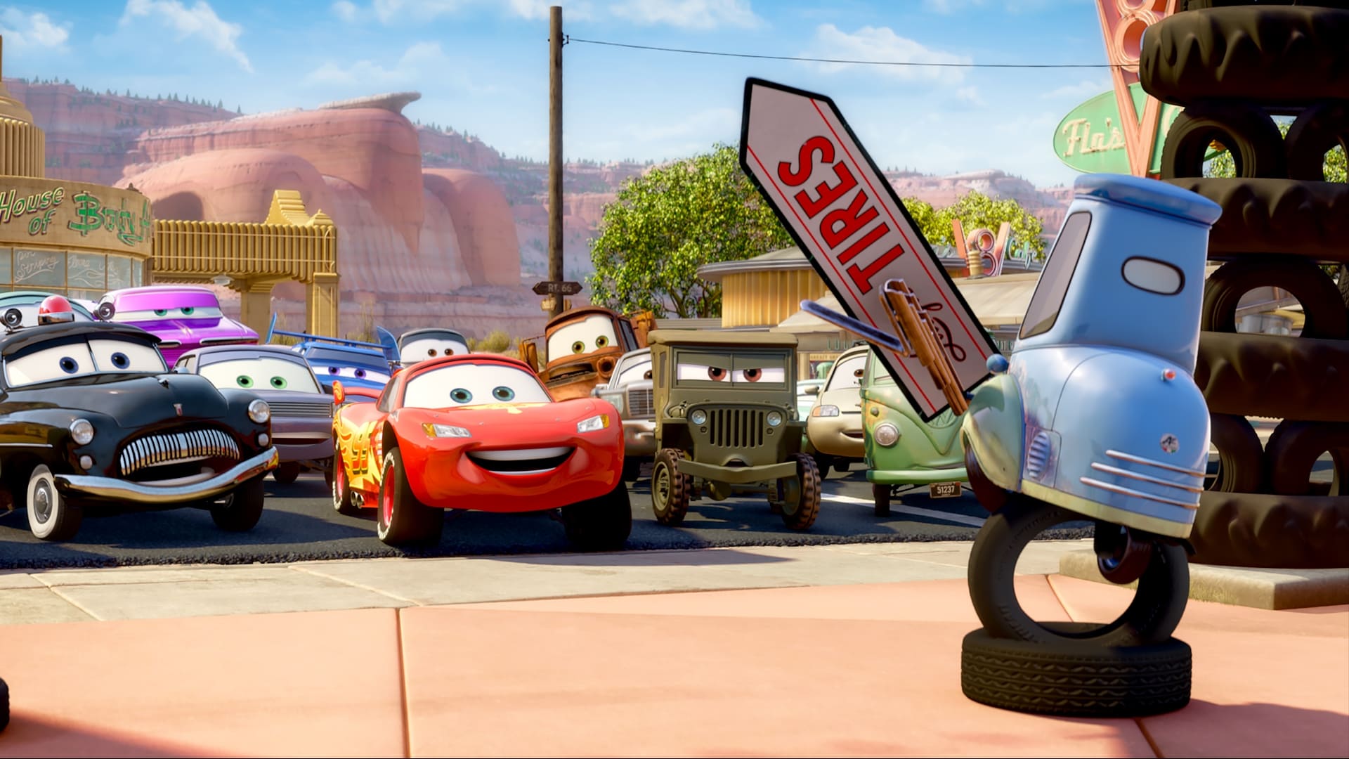 Movie scene