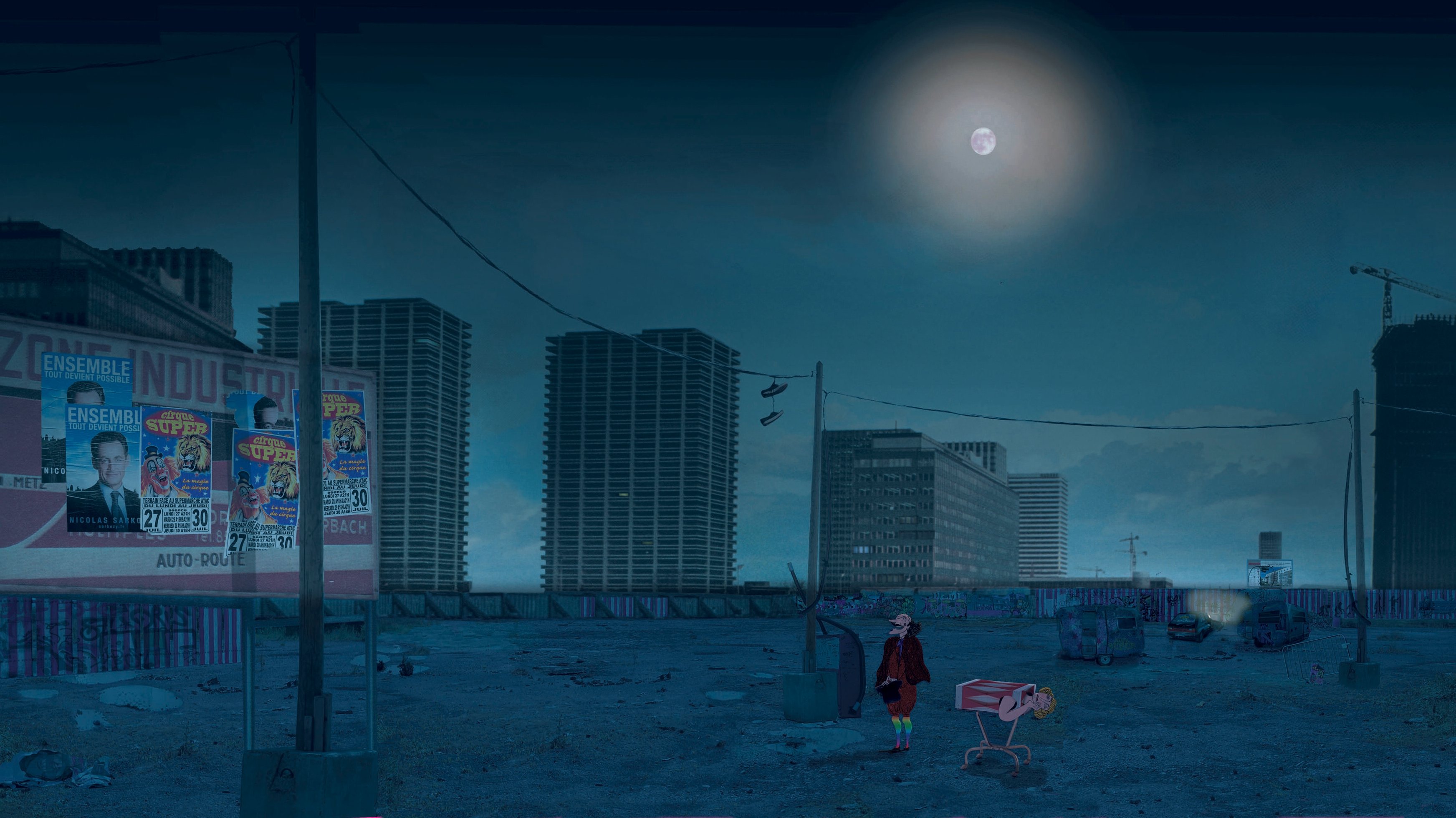 Movie scene