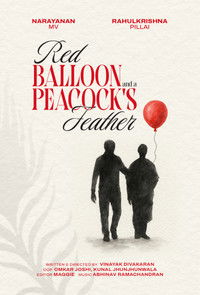 Red Balloon and a Peacock's Feather