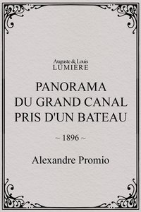 Panorama of the Grand Canal Taken from a Boat