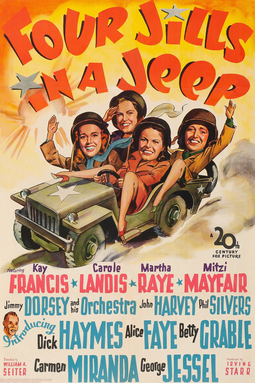 Four Jills in a Jeep